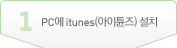 PC�� itunes(����ƪ��) ��ġ